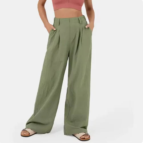 Chic Comfort Pocket Trousers